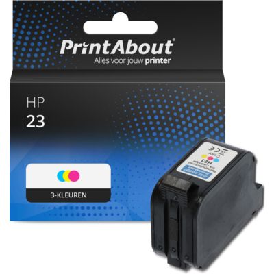 Huismerk HP 23 (C1823D) Inktcartridge 3-kleuren