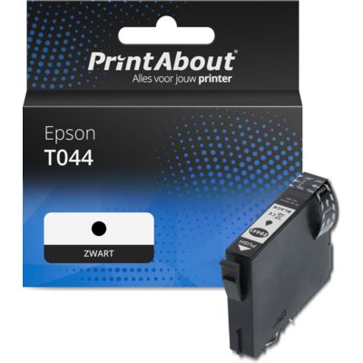 Huismerk Epson T044140 Inktcartridge Zwart