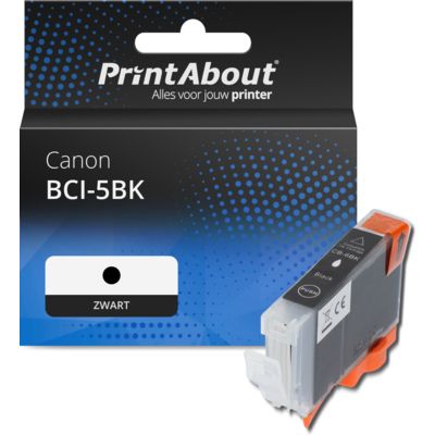 Huismerk Canon BCI-5BK Inktcartridge Zwart
