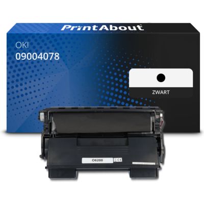 Huismerk OKI 09004078 Toner Zwart