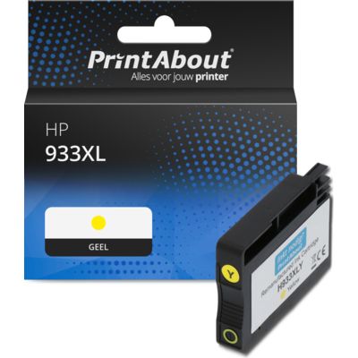 Huismerk HP 933XL (CN056AE) Inktcartridge Geel Hoge capaciteit