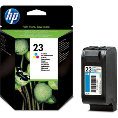HP 23 (C1823D) Inktcartridge 3-kleuren