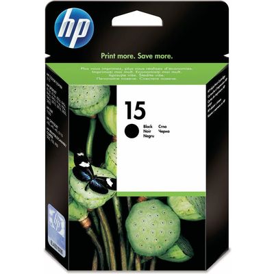 HP 15 (C6615DE) Inktcartridge Zwart