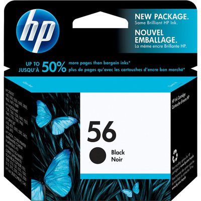 HP 56 (C6656AE) Inktcartridge Zwart