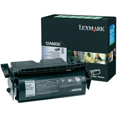 Lexmark 12A6830 Toner Zwart