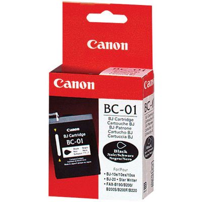 Canon BC-01 Inktcartridge Zwart