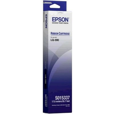 Epson S015337 Ribbon Zwart