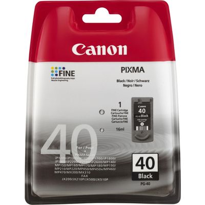 Canon PG-40 Inktcartridge Zwart