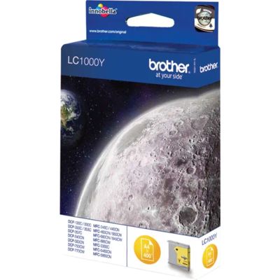 Brother LC-1000Y Inktcartridge Geel