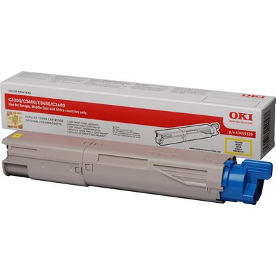 OKI 43459329 Toner Geel