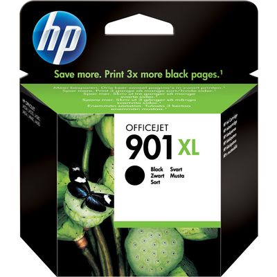 HP 901XL (CC654AE) Inktcartridge Zwart Hoge capaciteit