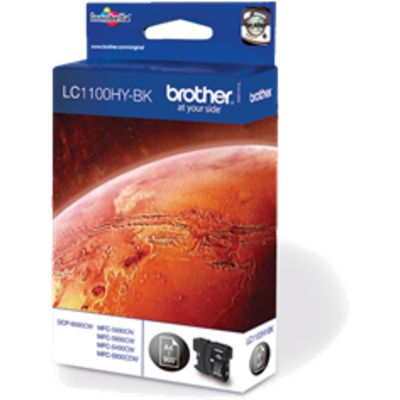 Brother LC-1100HYBK Inktcartridge Zwart Hoge capaciteit