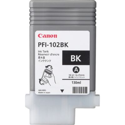 Canon PFI-102BK Inktcartridge Zwart