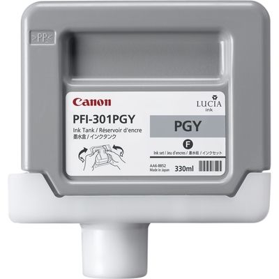 Canon PFI-301PGY Inktcartridge Foto grijs