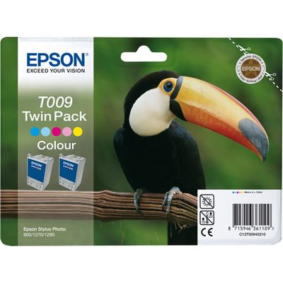 Epson T00940210 Inktcartridge 5-kleuren Voordeelbundel 2-pack