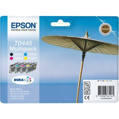 Epson T04454010 Inktcartridge 4-kleuren Voordeelbundel