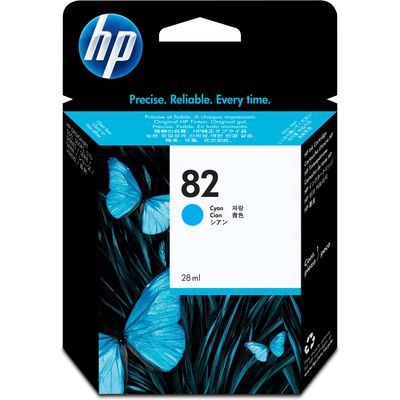 HP 82 (CH566A) Inktcartridge Cyaan