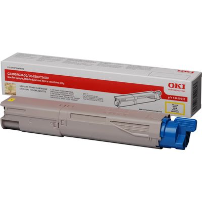 OKI 43459433 Toner Geel