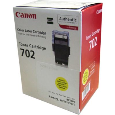 Canon 702 Y Toner Geel