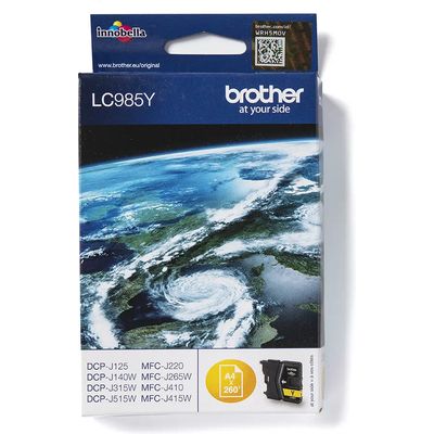Brother LC-985Y Inktcartridge Geel