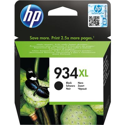 HP 934XL (C2P23AE) Inktcartridge Zwart Hoge capaciteit