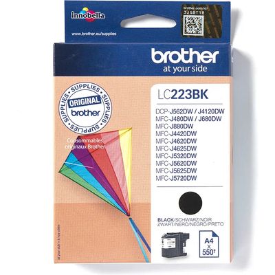 Brother LC-223BK Inktcartridge Zwart