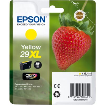Epson 29XL (T2994) Inktcartridge Geel Hoge capaciteit