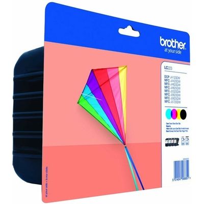 bijvoorbeeld vee mei Brother LC-223VALBP Inktcartridge 4-kleuren Voordeelbundel kopen? |  PrintAbout