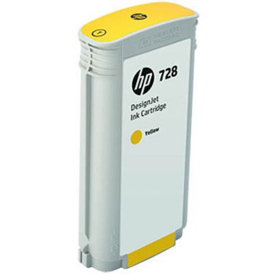 HP 728 (F9J65A) Inktcartridge Geel
