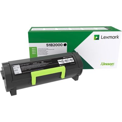 Lexmark 51B2000 (512) Toner Zwart