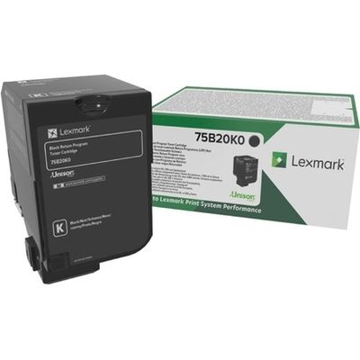 Lexmark 75B20K0 Toner Zwart