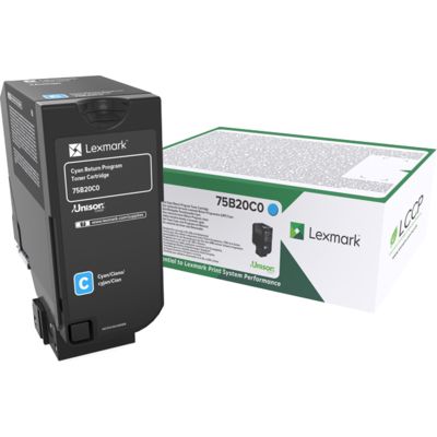 Lexmark 75B20C0 Toner Cyaan