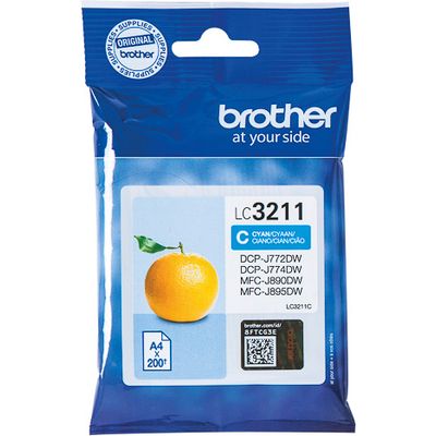 Brother LC-3211C Inktcartridge Cyaan
