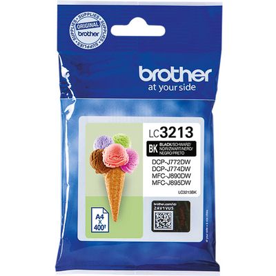 Brother LC-3213BK Inktcartridge Zwart Hoge capaciteit