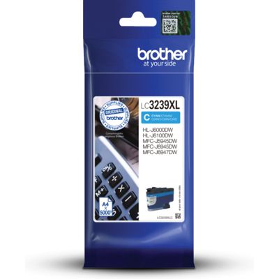Brother LC-3239XLC Inktcartridge Cyaan Hoge capaciteit