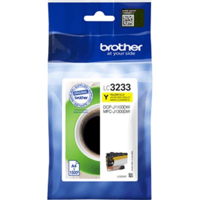 Brother LC-3233 (LC-3233Y) Inktcartridge Geel