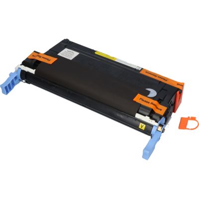 Huismerk HP 641A (C9722A) Toner Geel