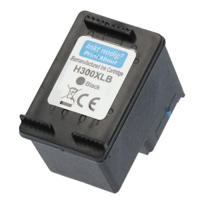 Huismerk HP 300XL (CC641EE) Inktcartridge Zwart Hoge capaciteit