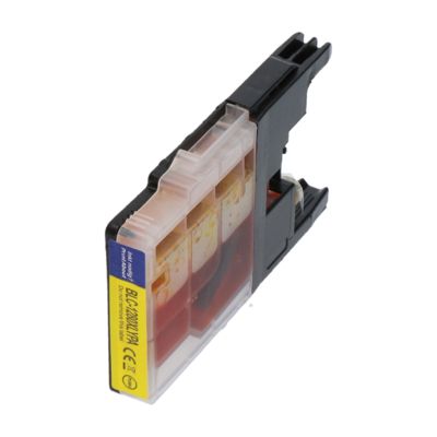 Huismerk Brother LC-1240Y Inktcartridge Geel