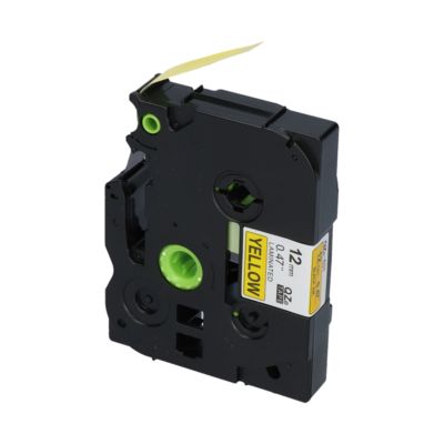 Huismerk Brother TZe-631 Tape Zwart op geel (12 mm)