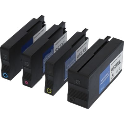 Huismerk HP 950/951XL (C2P43AE) Inktcartridge 4-kleuren Voordeelbundel Hoge capaciteit