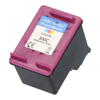 Huismerk HP 300 (CC643EE) Inktcartridge 3-kleuren