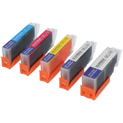 Huismerk Canon PGI-570 XL / CLI-571 XL PGBK/C/M/Y/BK Inktcartridge 5-kleuren Voordeelbundel Hoge capaciteit