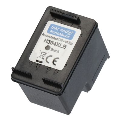 Huismerk HP 304XL (N9K08AE) Inktcartridge Zwart Hoge capaciteit